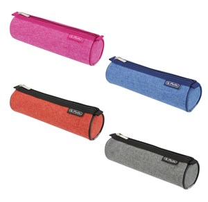 Obrazek Piórnik kosmetyczka okrągła mix