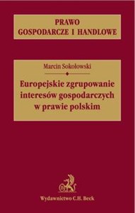 Bild von Europejskie zgrupowanie interesów gospodarczych w prawie polskim