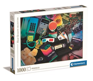 Obrazek Puzzle 1000 HQ 80s Nostalgia 39649