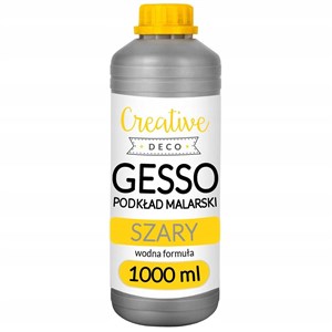 Obrazek Podkład malarski szary butelka 1L