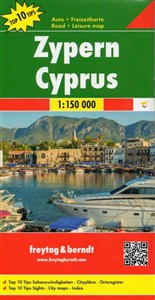 Obrazek Cypr mapa 1:150 000