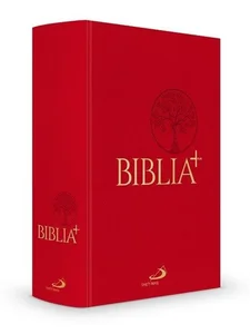 Bild von Biblia Plus płótno czerwona