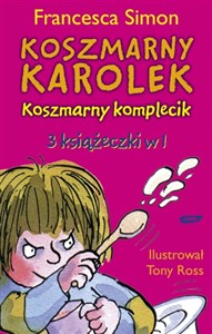 Obrazek Koszmarny Karolek Koszmarny komplecik + CD 3 książeczki w 1