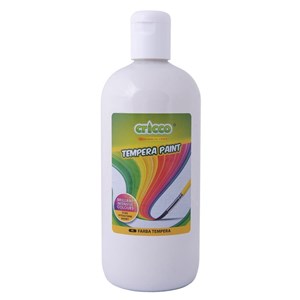 Bild von Farba tempera 500ml biała CRICCO