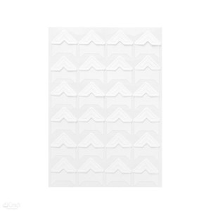 Bild von Narożniki do zdjęć samoprzylepne białe 48szt