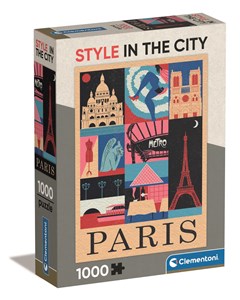 Obrazek Puzzle 1000 Compact Paris 39843