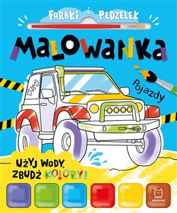Bild von Farbki i pędzelek Malowanka Użyj wody, zbudź kolory! Pojazdy