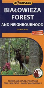 Obrazek Białowieża Forest and neighbourhood Tourist map 1:50 000