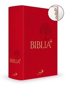 Bild von Biblia Plus płótno czerwona paginacja