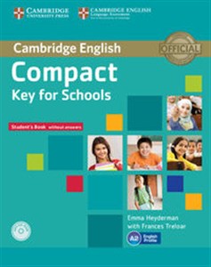 Bild von Compact Key for Schools Student's Book without answers + Workbook + CD Pakiet