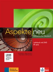 Obrazek Aspekte Neu B1plus Lehrbuch mit DVD