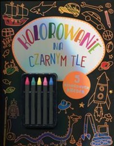 Bild von Kolorowanie na czarnym tle