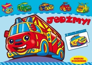 Bild von Jedźmy! Książeczka do kolorowania z naklejkami
