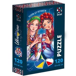 Bild von Puzzle 120 Ukraina & Poland DT100-16