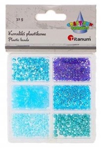 Bild von Koraliki plastikowe 6 rozmiarów 32g