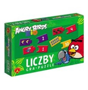 Obrazek Gra-Puzzle Liczby Angry Birds Rio