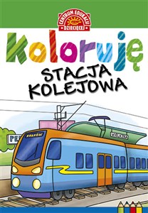 Obrazek Koloruję Stacja kolejowa