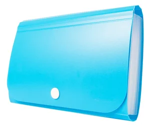 Obrazek Organizer harmonijkowy mini PP niebieski