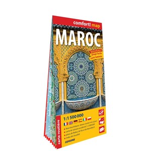Obrazek Maroc - carte routie're 1: 500 000 laminat w.2024