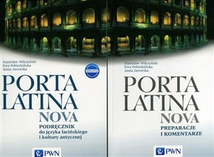 Obrazek Porta Latina nova Podręcznik do języka łacińskiego i kultury antycznej Porta Latina nova Preparacje i komentarze