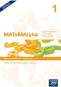 Obrazek Matematyka 1 Podręcznik Zakres podstawowy i rozszerzony Szkoła ponadgimnazjalna