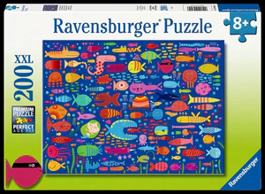 Obrazek Puzzle 2D 200 Rybki