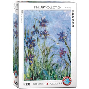 Obrazek Puzzle 1000 Irises by Monet (Detail) 6000-2034