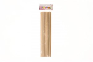 Obrazek Patyczki drewniane 30cm 25szt