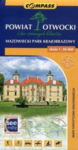 Obrazek Powiat Otwocki Mazowiecki Park Krajobrazowy Mapa turystyczno-krajoznawcza 1:50 000