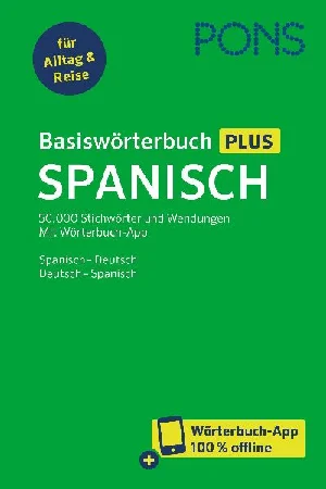 Obrazek PONS BASISWÖRTERBUCH PLUS SPANISCH