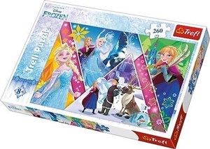 Obrazek Puzzle Kraina Lodu Magiczne wspomnienia 260