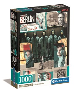 Bild von Puzzle 1000 Compact Netflix Berlin 39848