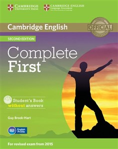 Bild von Complete First Student's Book without answers + CD