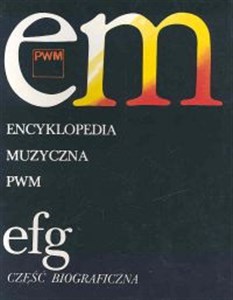 Obrazek Encyklopedia muzyczna EFG