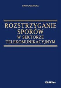 Bild von Rozstrzyganie sporów w sektorze telekomunikacyjnym