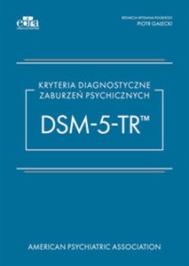 Obrazek Kryteria diagnostyczne zaburzeń psychicznych DSM-5-TR