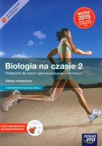 Obrazek Biologia na czasie 2 Podręcznik Zakres rozszerzony z dostępem do Matura-ROM-u z płytą DVD - Multimedialny atlas anatomiczny. Szkoła ponadgimnazjalna