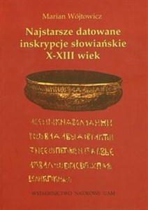 Obrazek Najstarsze datowane inskrypcje słowiańskie X-XIII wiek
