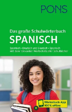 Obrazek PONS DAS GROßE SCHULWÖRTERBUCH SPANISCH
