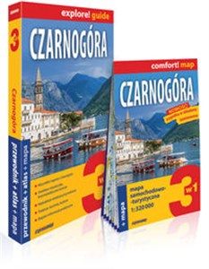 Bild von Czarnogóra explore! guide 3w1: przewodnik + atlas + mapa