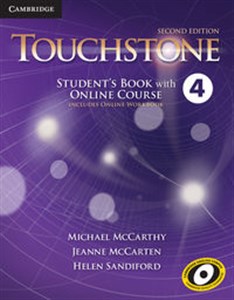 Obrazek Touchstone Level 4 Student's Book with Online Course (Includes Online Workbook)