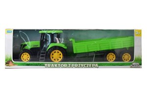 Obrazek Mini Farma Traktor z przyczepą