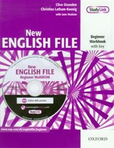 Obrazek New English File Beginner Workbook with key