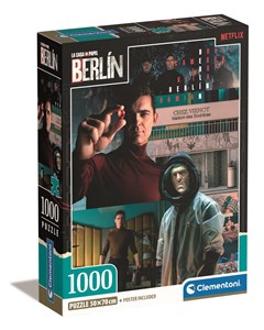 Obrazek Puzzle 1000 Compact Netflix Berlin 39850