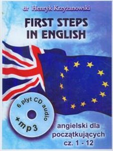 Bild von First Steps in English 1 Angielski dla początkujących Część 1-12