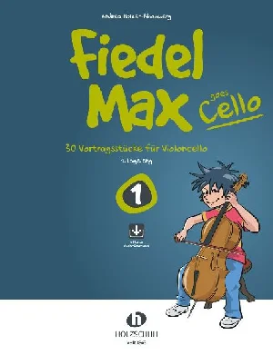 Bild von HOLZER-RHOMBERG, A: FIEDEL-MAX GOES CELLO 1+AUDIO-CODE ONL.