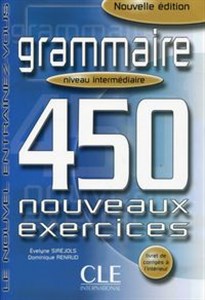 Obrazek Grammaire 450 exercices intermediaire livre + corriges