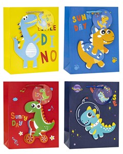 Bild von Torebki prezentowe TD-23185-3D-A5 wzór dziecięcy 12 sztuk