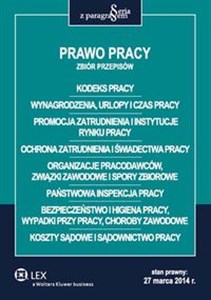 Bild von Prawo pracy Zbiór przepisów