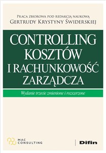 Obrazek Controlling kosztów i rachunkowość zarządcza